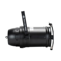 Side view of ADJ Par Z150 RGBA LED PAR Can on white background