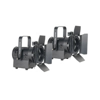 Angled front view of ADJ Presenter Entry Level Pak II 2-Light Kit on white background