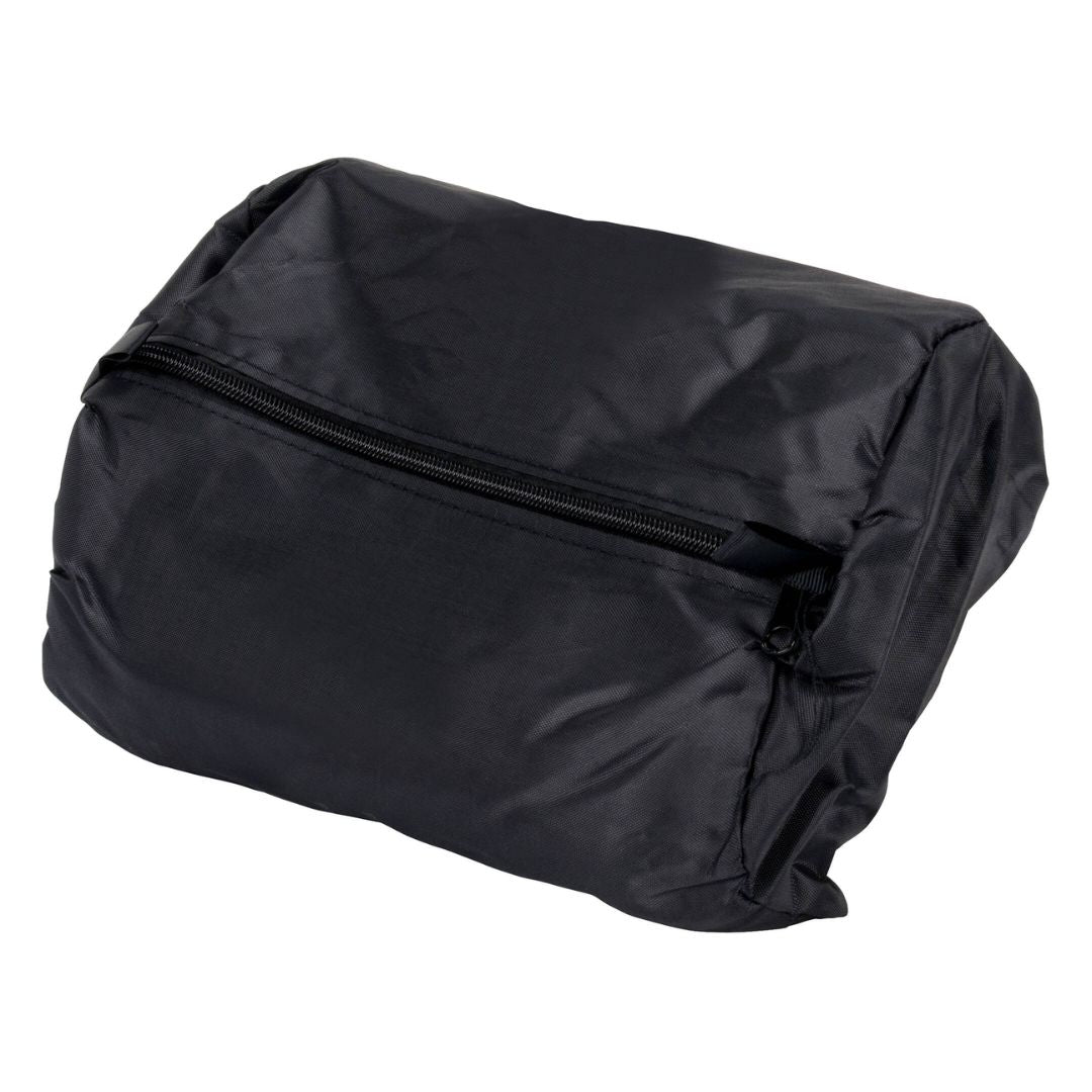 Angled top view of ADJ Pro Event Table Scrim Carrying Bag on white background