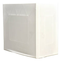 Angled view of ADJ Pro Event Table Scrim White on white background