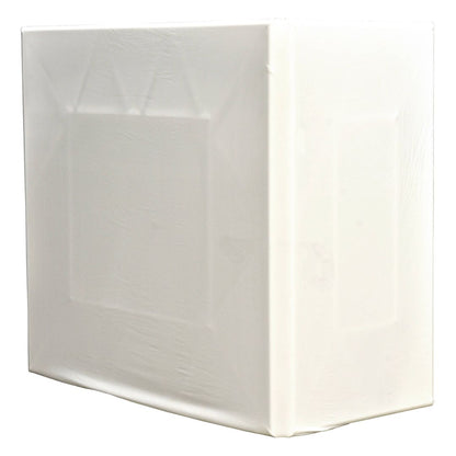 Angled view of ADJ Pro Event Table Scrim White on white background