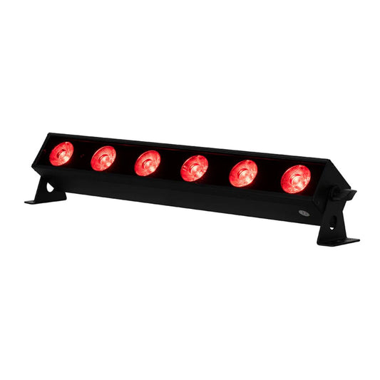 Angled front view of ADJ UBL6H LED Bar on white background