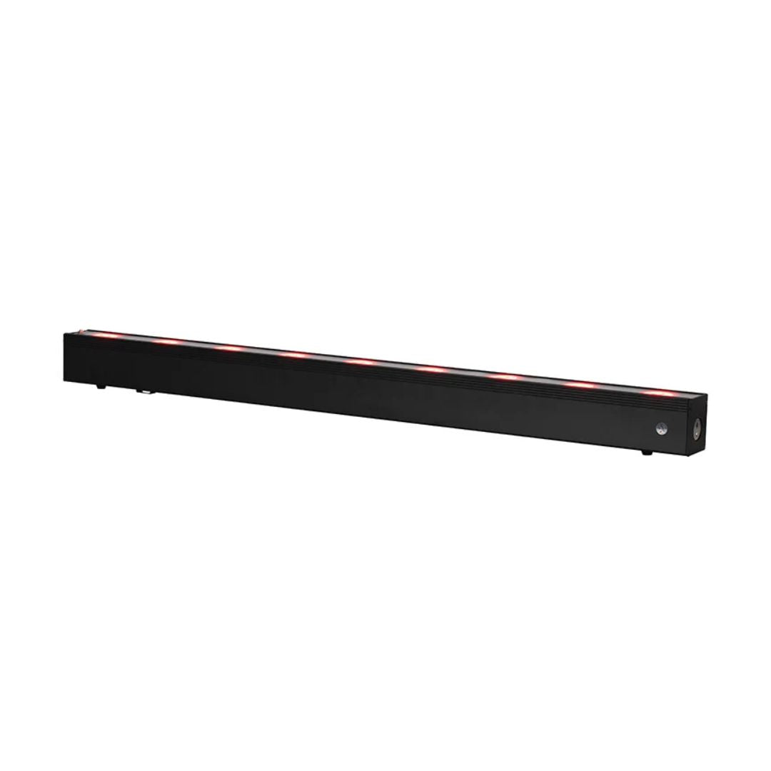 Angled side view of ADJ UBL9H LED Bar on white background
