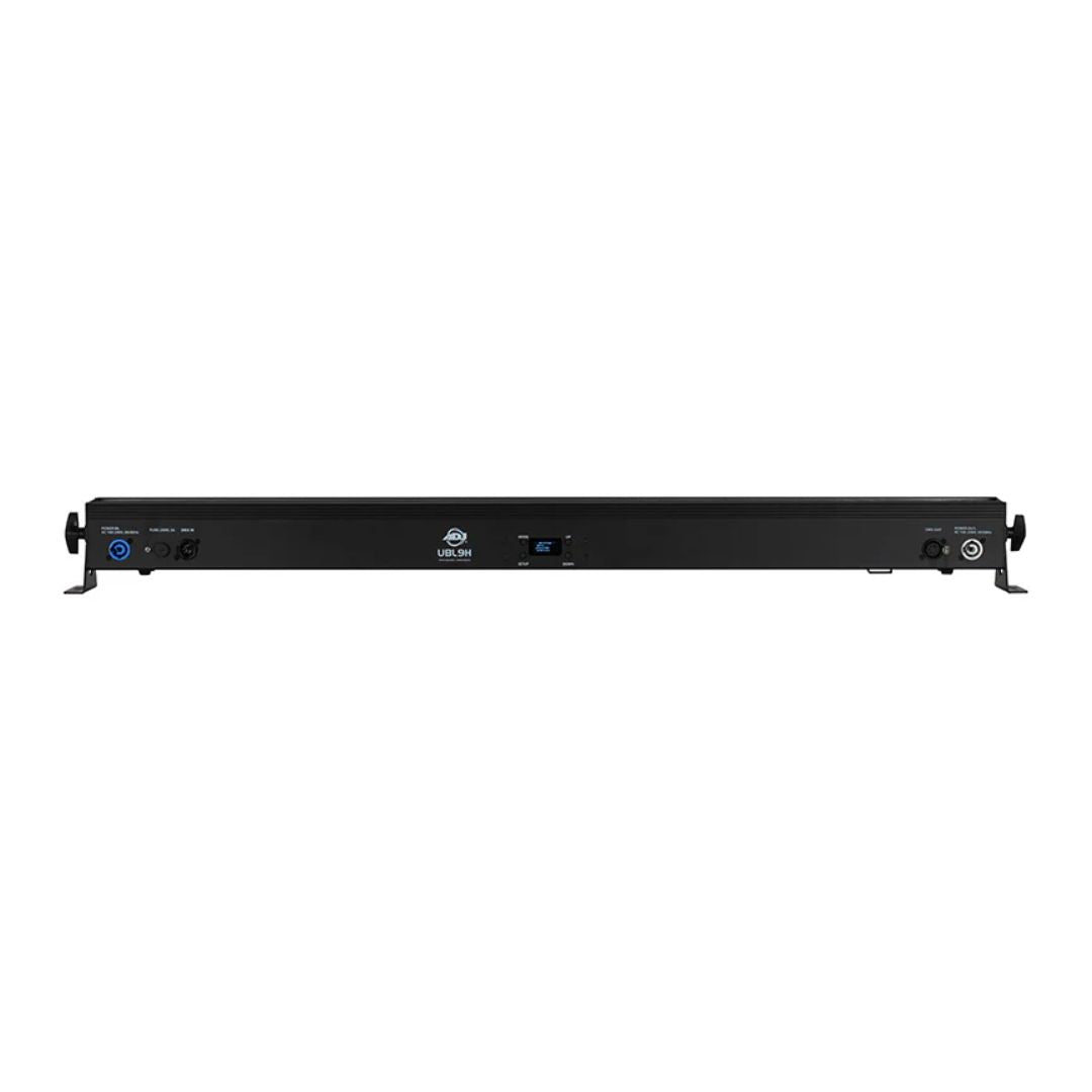 Rear view of ADJ UBL9H LED Bar on white background
