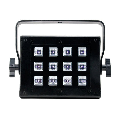 Front view of ADJ UV Flood 36 LED Blacklight on white background