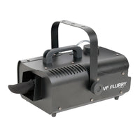 Angled view of ADJ VF Flurry 600W Snow Machine on white background