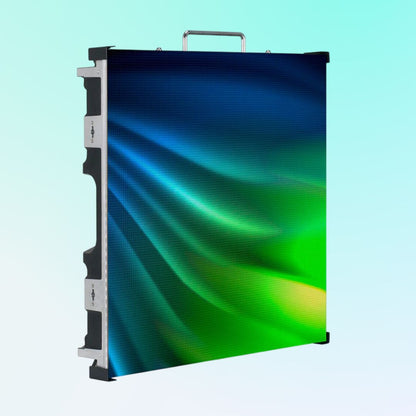 Angled front view of ADJ VS5 Panel on blue background