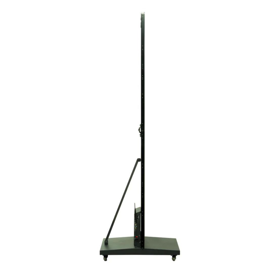 Left side view of ADJ WMS1 Media System Single Setup on white background