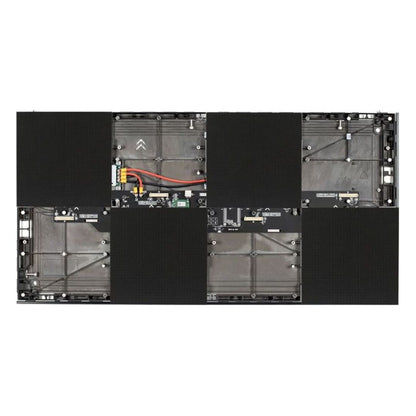 Internals view of ADJ WMS2 LED Video Panel with some modules attached on white background
