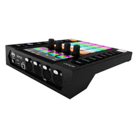 Angled rear view of ADJ WMX1 Mk2 DMX Lighting Controller on white background