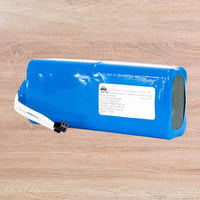 Front view of ADJ Z-WIF268 Replacement Battery for WiFLY Chameleon on wooden background