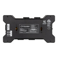 Bottom view of Accu-Cable Power Bone T1ED Power Distribution Box on white background