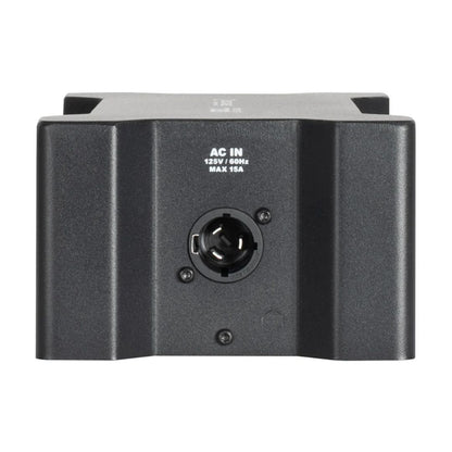 Right port view of Accu-Cable Power Bone T1ED Power Distribution Box on white background