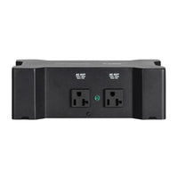 Side view of Accu-Cable Power Bone T1ED Power Distribution Box on white background