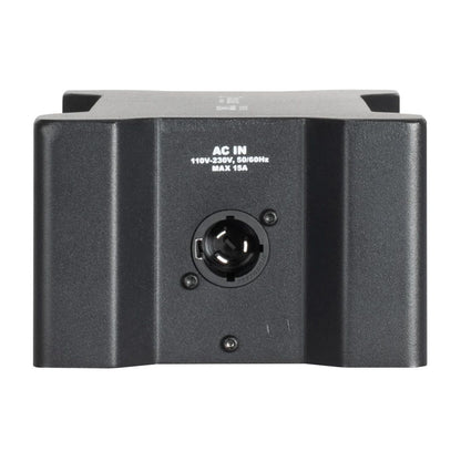 Right side ports view of Accu-Cable Power Bone T1PC Power Distribution Box on white background