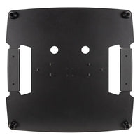 Bottom view of Accu-Stand VFB1 Floor Base on white background