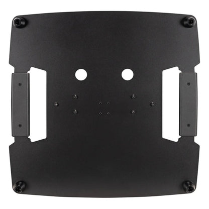 Bottom view of Accu-Stand VFB1 Floor Base on white background