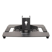 Rear view of Accu-Stand VFB1 Floor Base on white background