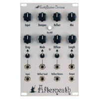 Front view of Afterneath EarthQuaker Devices Eurorack Module on white background