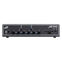 Front view of Aguilar AG 700 Bass Amp Head on white background