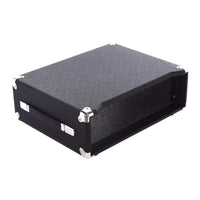 Angled top view of Aguilar Case for DB 751 Bass Amp Head on white background