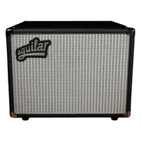 Front view of Aguilar DB 112 Bass Cabinet on white background