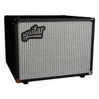 Angled front view of Aguilar DB 112 Bass Cabinet on white background
