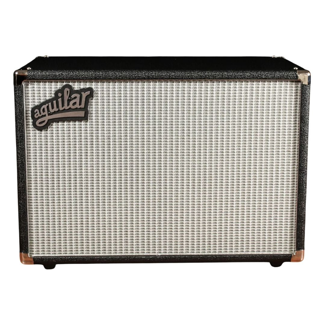 Front view of Aguilar DB 210 Bass Cabinet on white background
