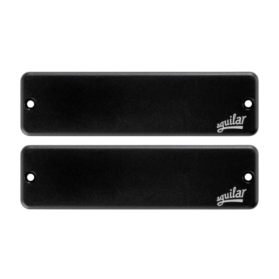 Front view of Aguilar DCB-D4 Dual Ceramic Bar 6-String Bar Bass Pickup Set on white background