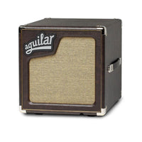 Front view of Aguilar SL 110 Bass Cabinet Chocolate Brown on white background