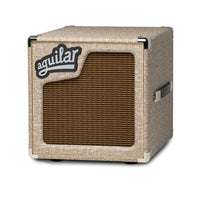 Front view of Aguilar SL 110 Bass Cabinet Fawn on white background