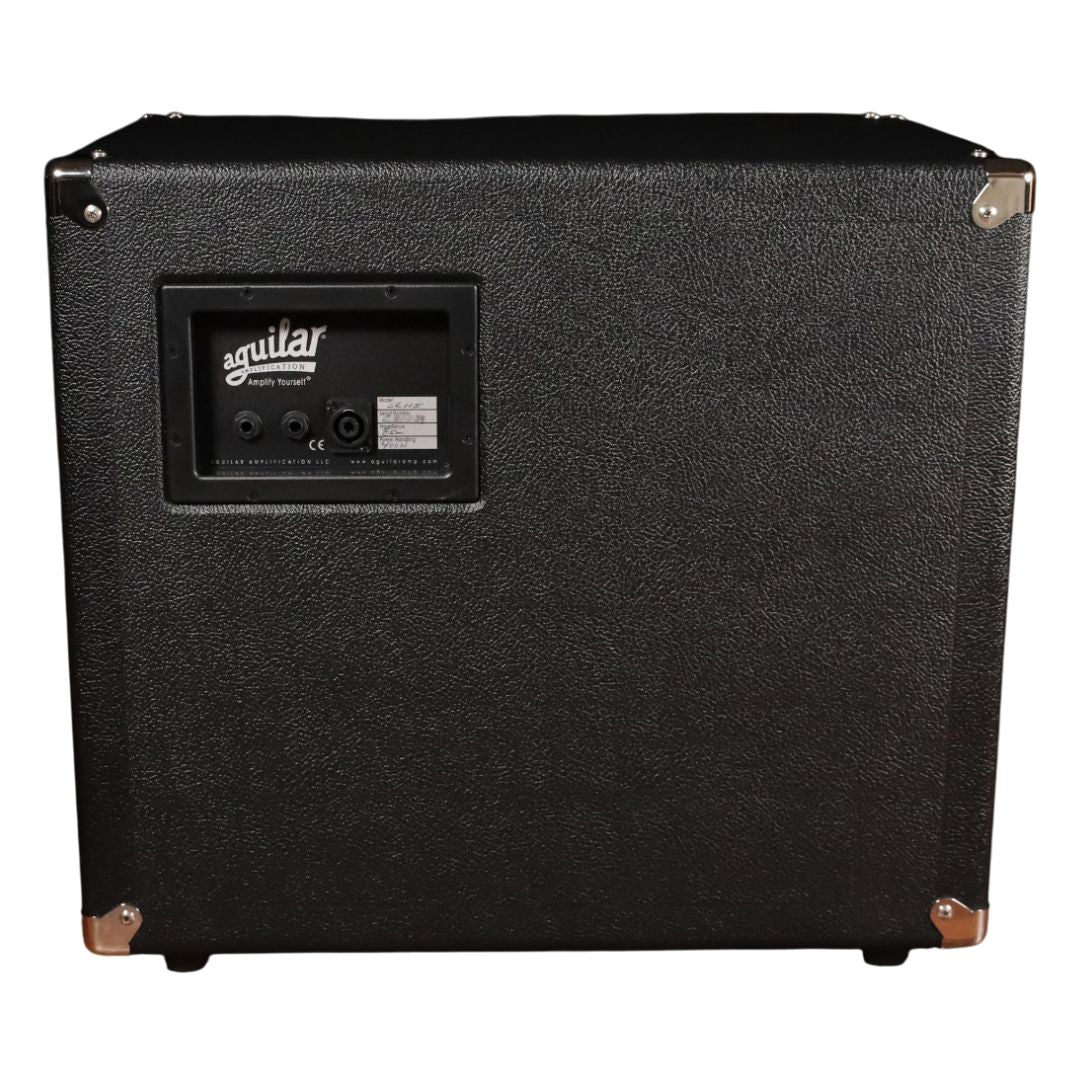 Rear view of Aguilar SL 115 Bass Cabinet on white background