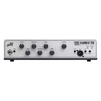 Front view of Aguilar Tone Hammer 700 Bass Amp Head on white background