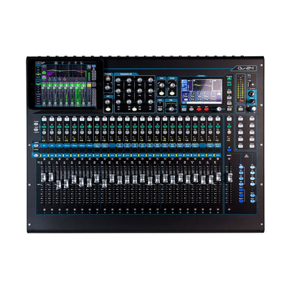 Front view of Allen & Heath Qu-24C Digital Mixer on white background