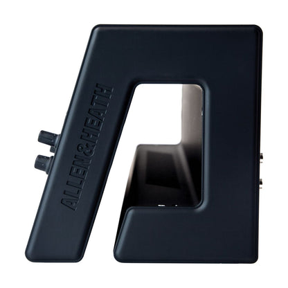 Side view of Allen & Heath Qu-Pac Rackmount Digital Mixer on white background