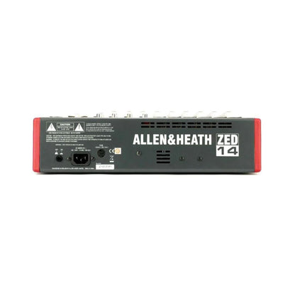Allen & Heath ZED-14 Compact 14-Channel Analog Mixer