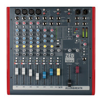 Allen & Heath ZED60-10FX 6-Channel USB Mixer