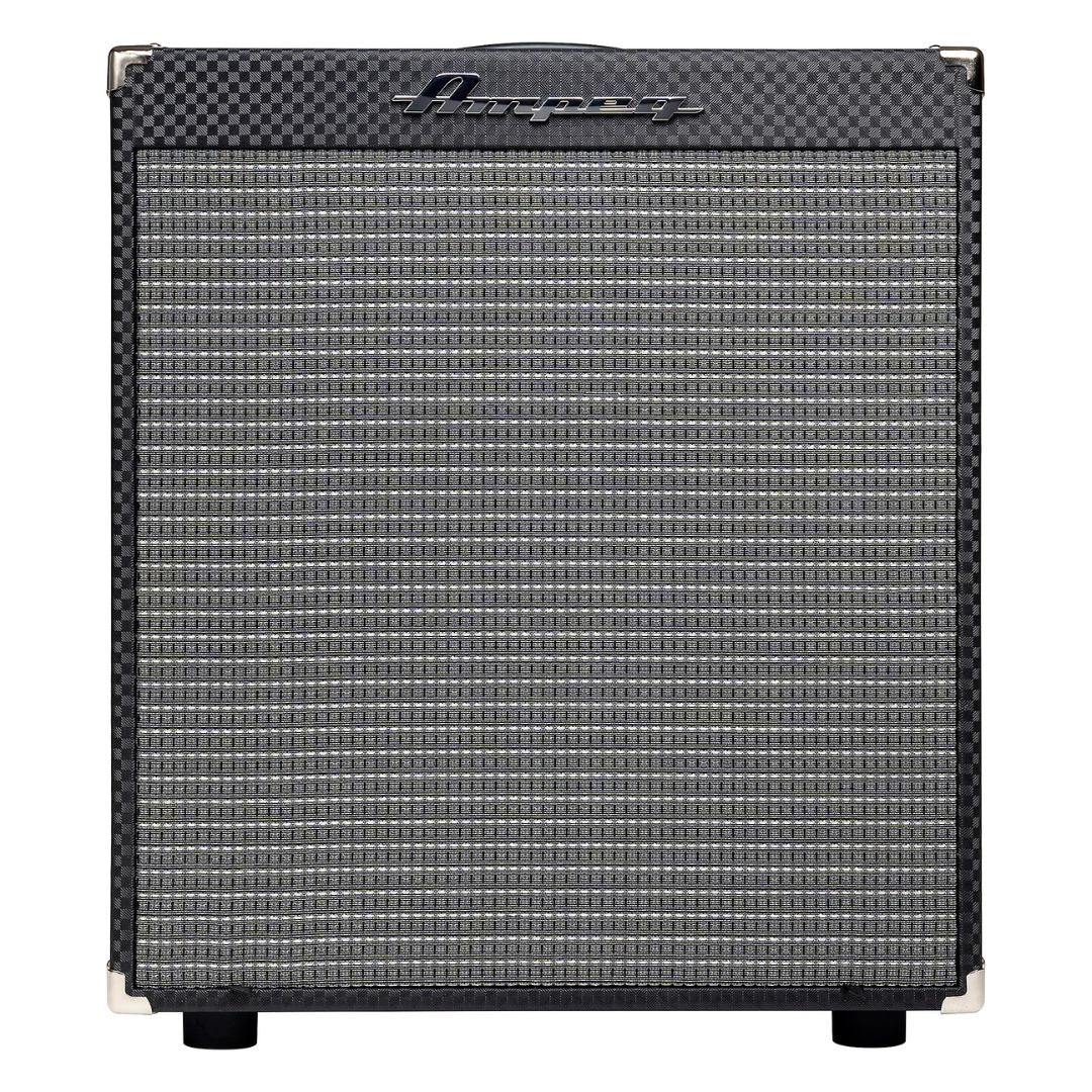 Front view of Ampeg Rocket Bass RB-112 Bass Combo Amp on white background