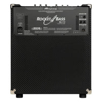 Rear view of Ampeg Rocket Bass RB-112 Bass Combo Amp on white background