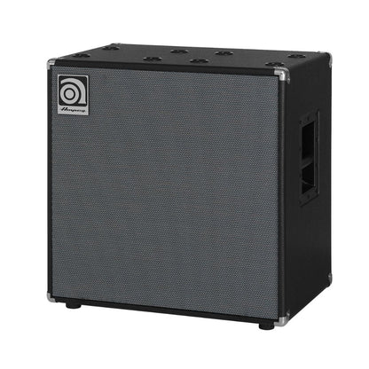 Angled front view of Ampeg SVT-212AV 2x12" 600W Bass Cabinet on white background