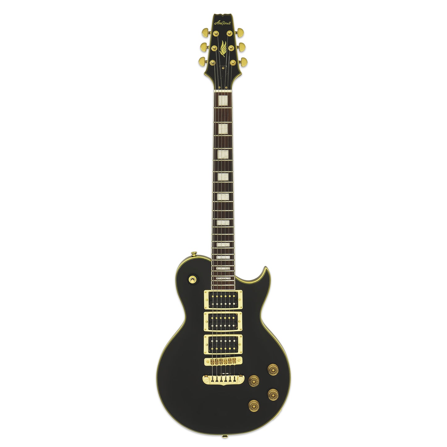 Aria Pro II PE-350PF Aged Black Electric Guitar