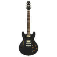 Aria Pro II TA-TR1-STBK Stained Black Hollow Body Electric Guitar