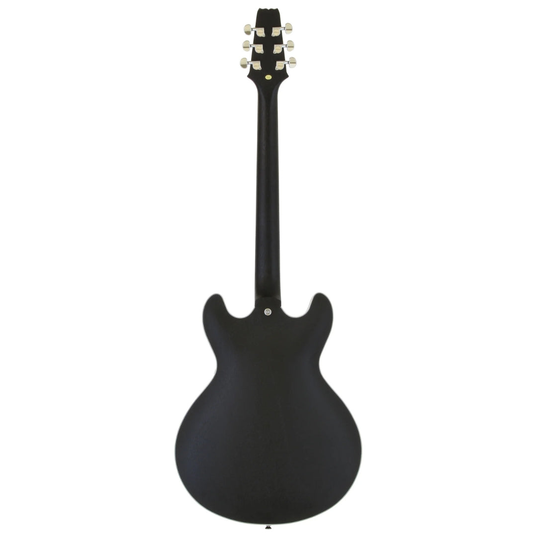 Aria Pro II TA-TR1-STBK Stained Black Hollow Body Electric Guitar