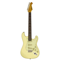 Aria STG-62 Modern Classic Strat (Vintage White)