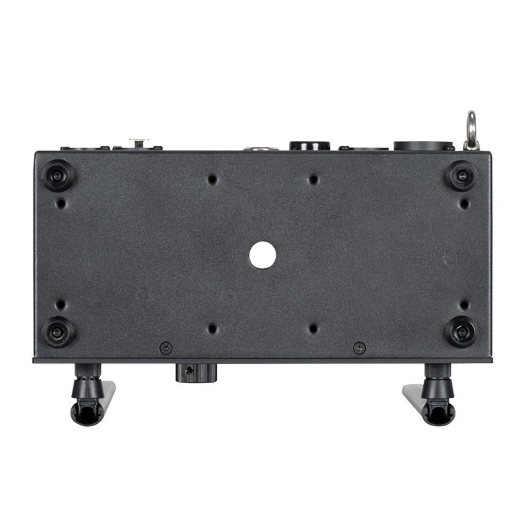 Bottom view of Aria X2 Transceiver on white background