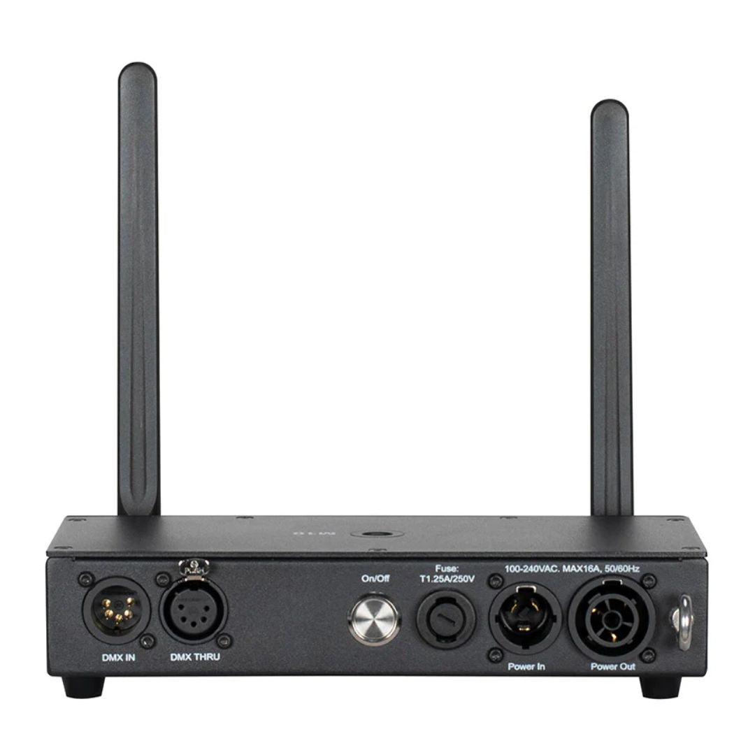 Rear ports view of Aria X2 Transceiver on white background