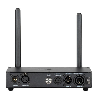 Rear ports view of Aria X2 Transceiver on white background