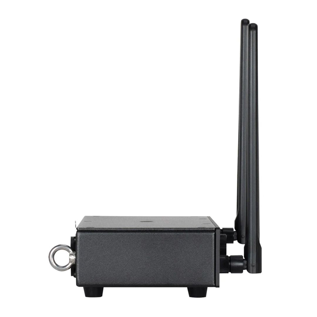 Side view of Aria X2 Transceiver on white background