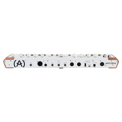 Top ports view of Arturia AstroLab 37 Stage Keyboard on white background