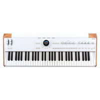 Front view of Arturia AstroLab 61 Stage Keyboard on white background